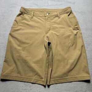Lululemon ABC Chino Shorts Mens 32x10 Loose Fit Chino *Stains Beige Formal Slicl